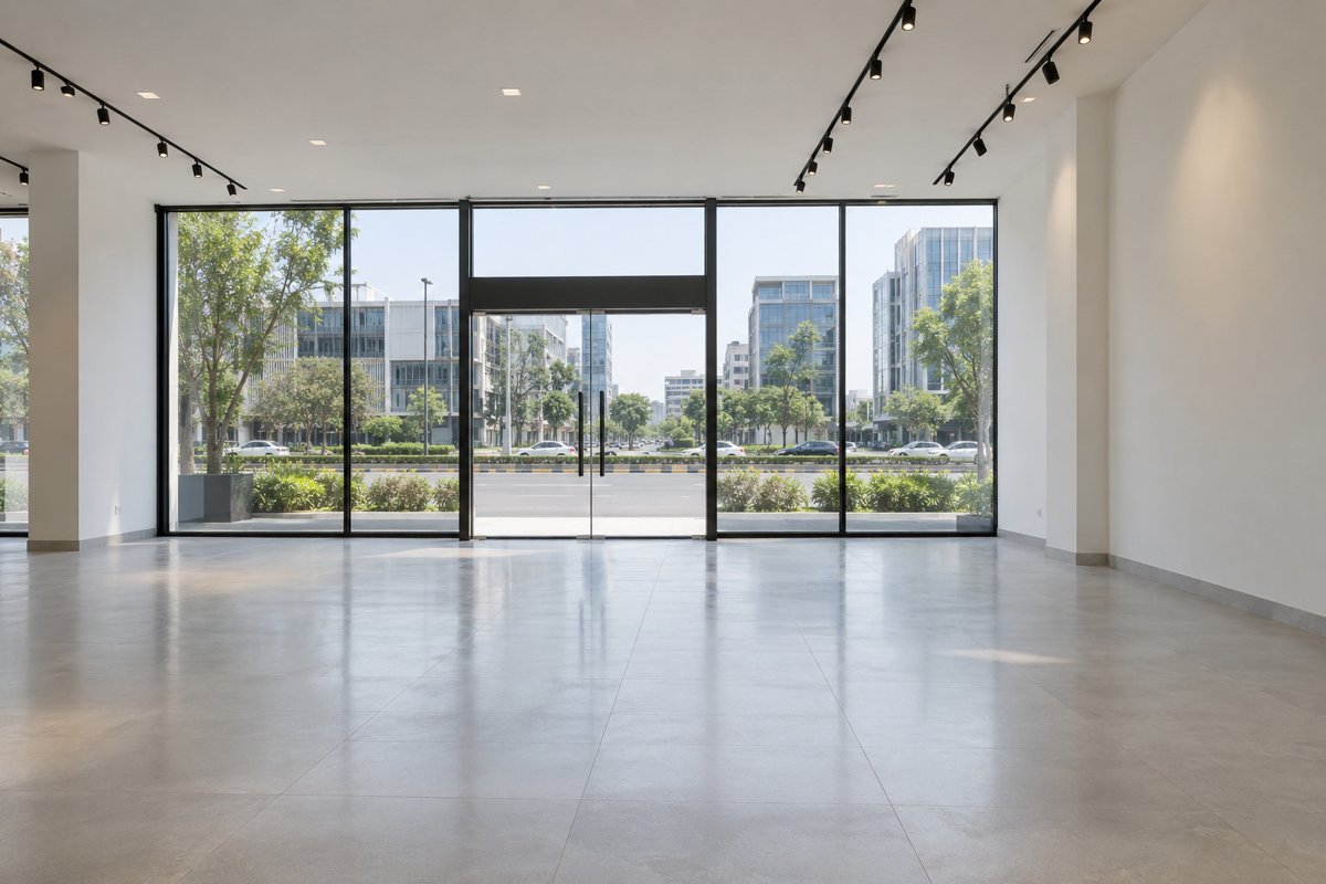 Illustrative retail space